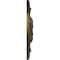 Ekena Millwork Flagstone Ceiling Medallion (Fits Canopies up to 3 7/8"), 30"OD x 3 7/8"ID x 3 1/4"P, Brass CM30FLBRS - alternate 2